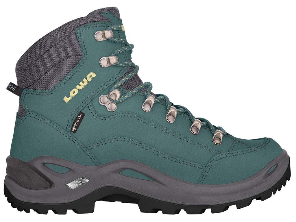Bota Senderismo Lowa RENEGADE GTX MID Verde Mujer - Imagen 2
