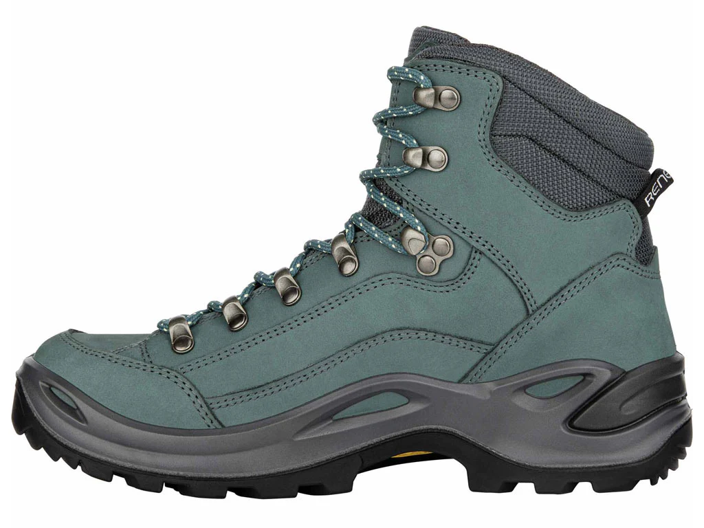 Bota Senderismo Lowa RENEGADE GTX MID Verde Mujer - Imagen 4