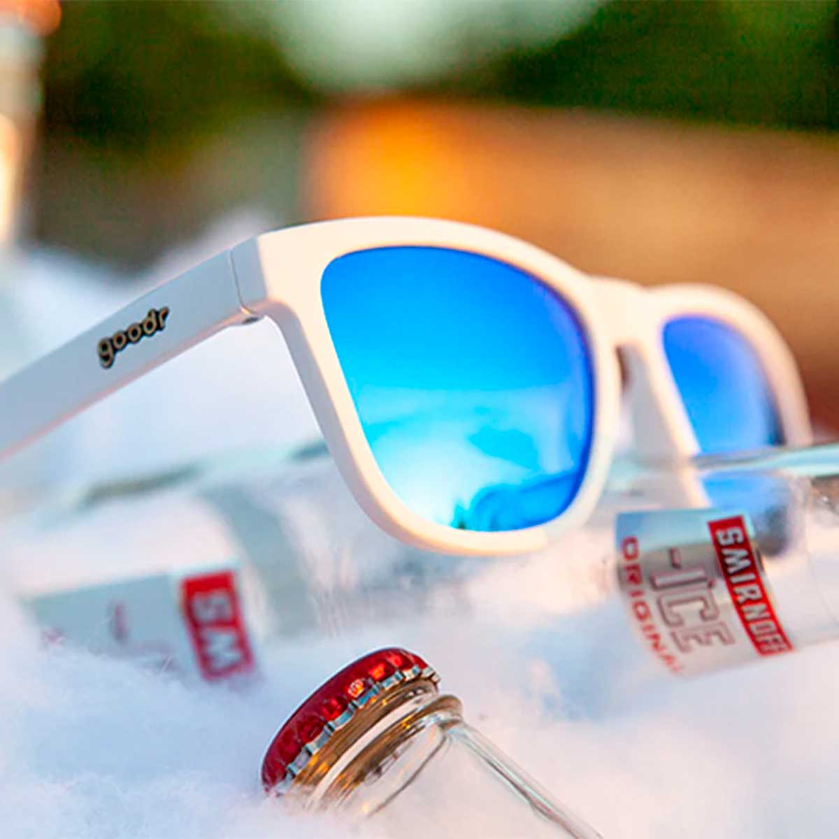 Lentes Goodr Running Iced By Yetis - Imagen 3