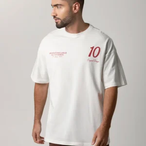 CAMISETA MANGA CORTA COLOR IVORY