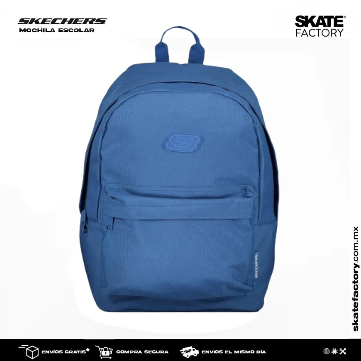 MOCHILA SKECHERS BASIC SPORT AZUL MARINO - Imagen 2
